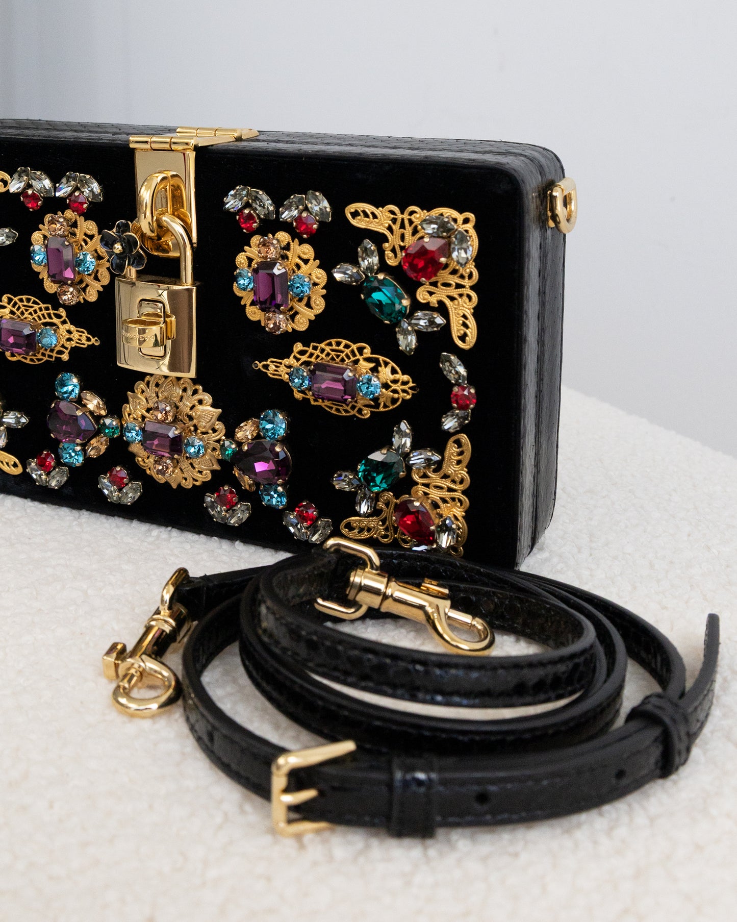 DOLCE GABBANA Trunk Clutch