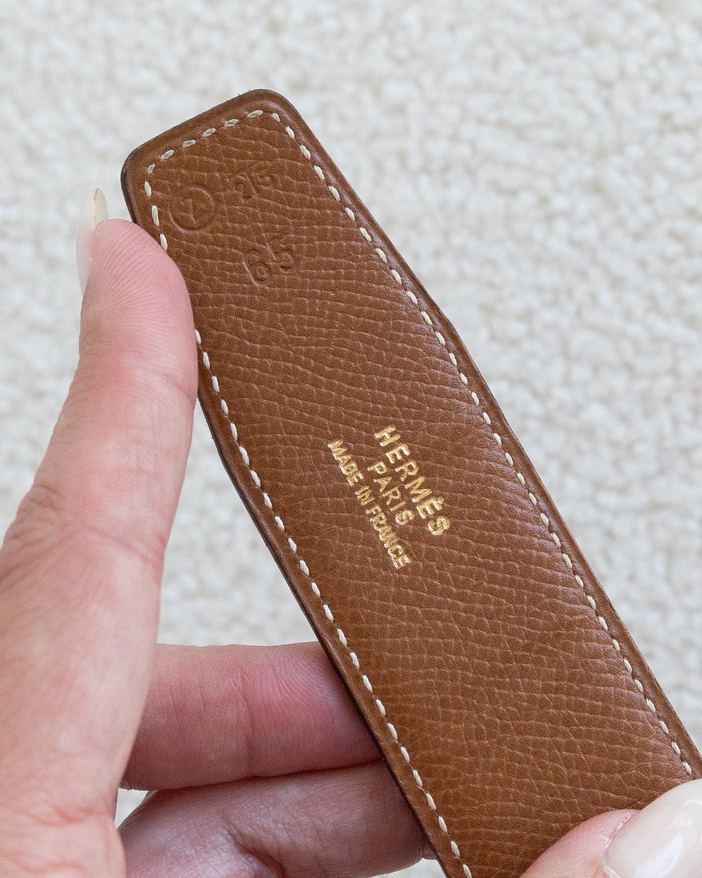 HERMÈS Horse Belt 65