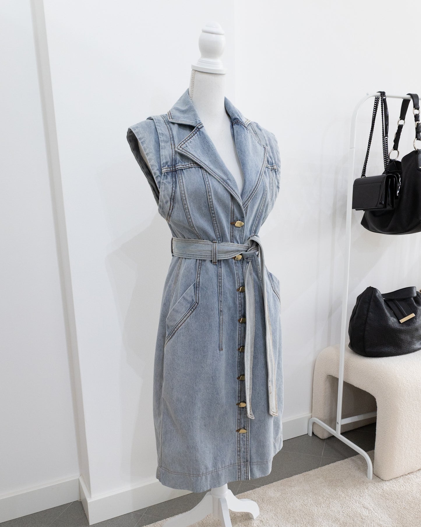 AJE Denim Dress 38