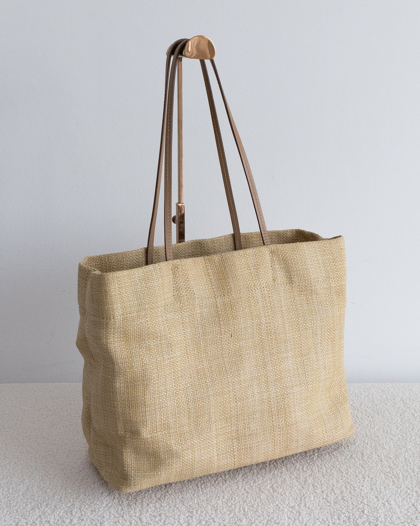 PRADA Raffia Tote