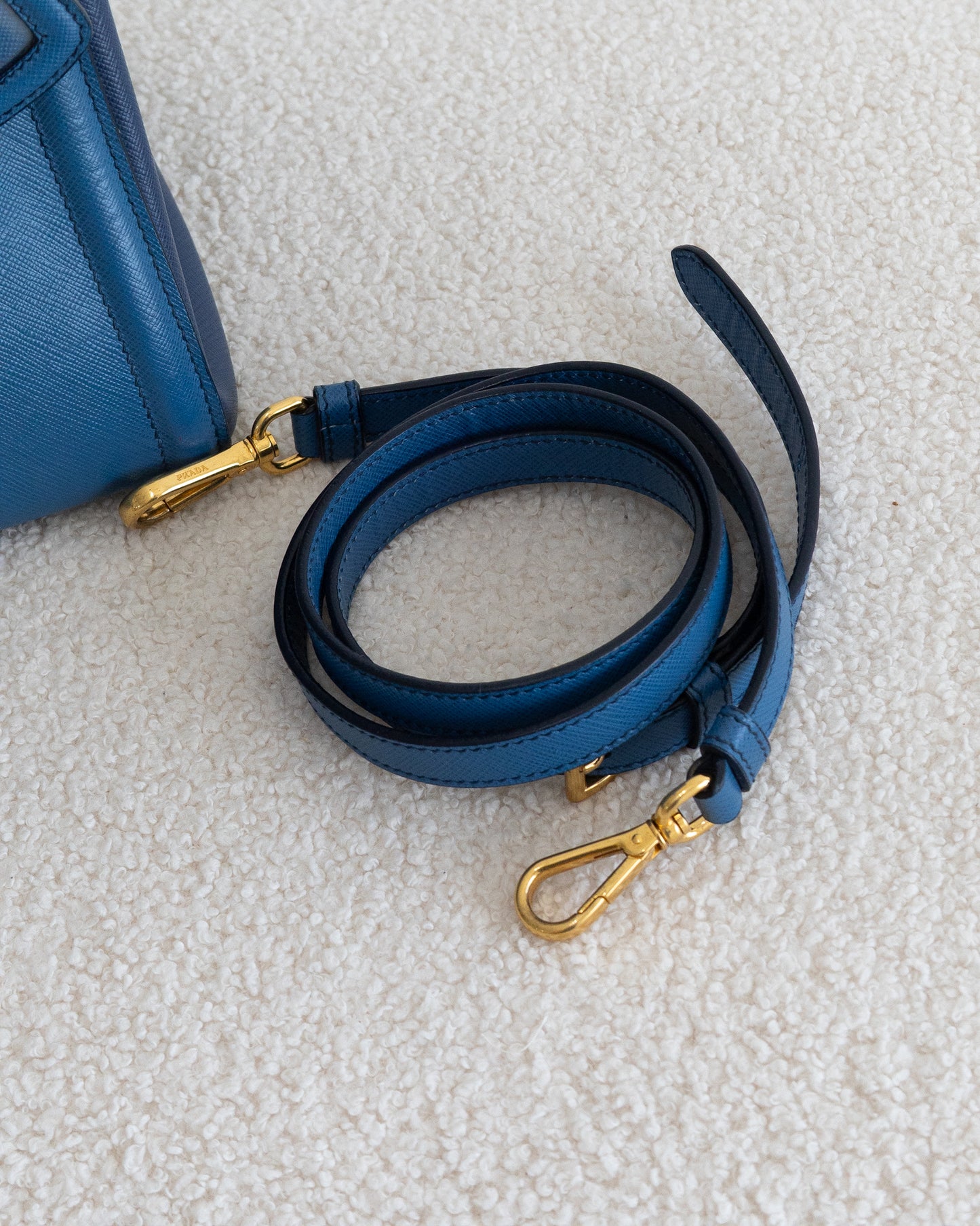 PRADA Bicolor Saffiano Lux
