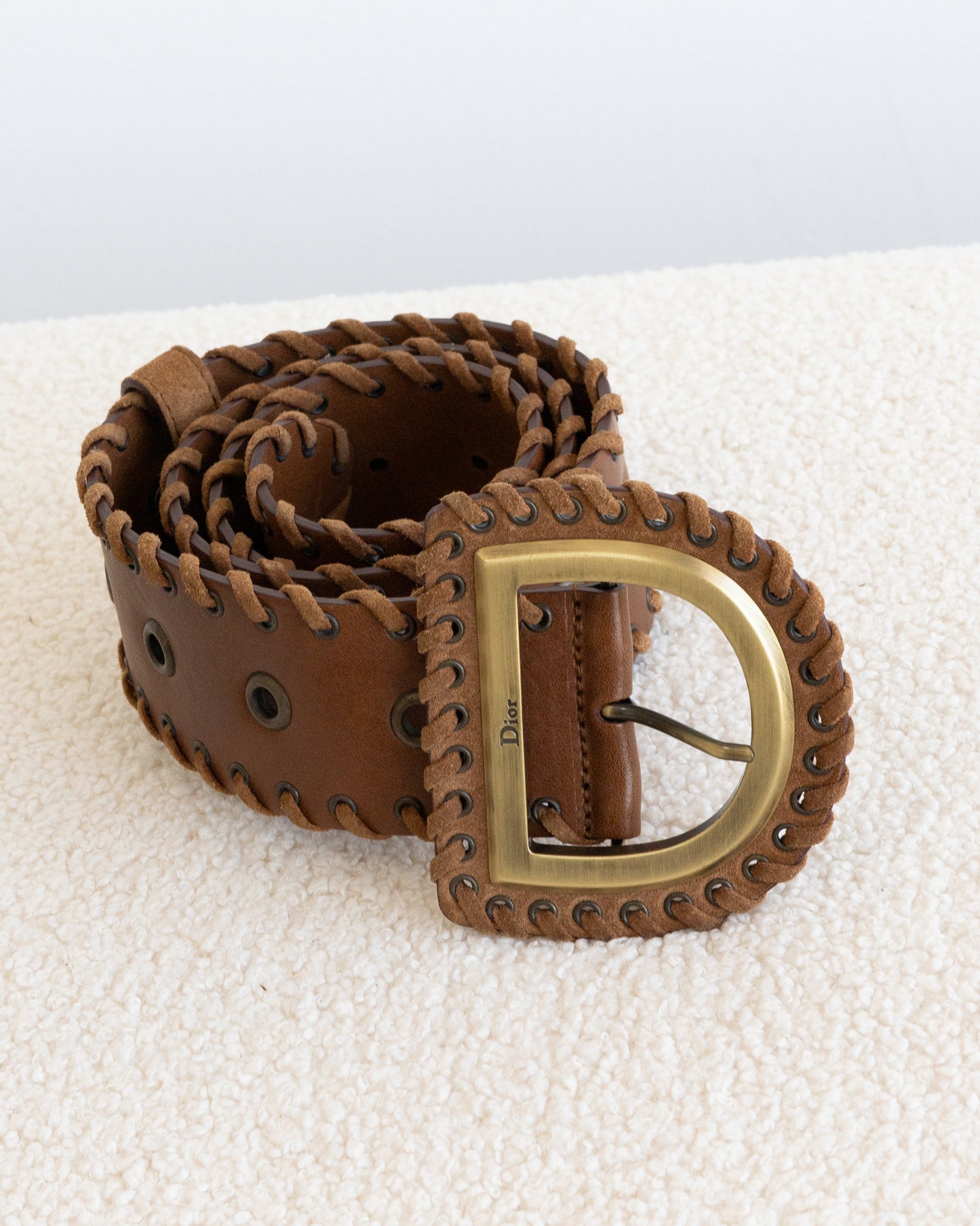 CHRISTIAN DIOR D Belt 85
