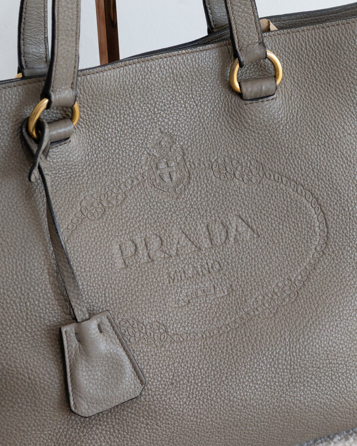 PRADA Logo Shopper