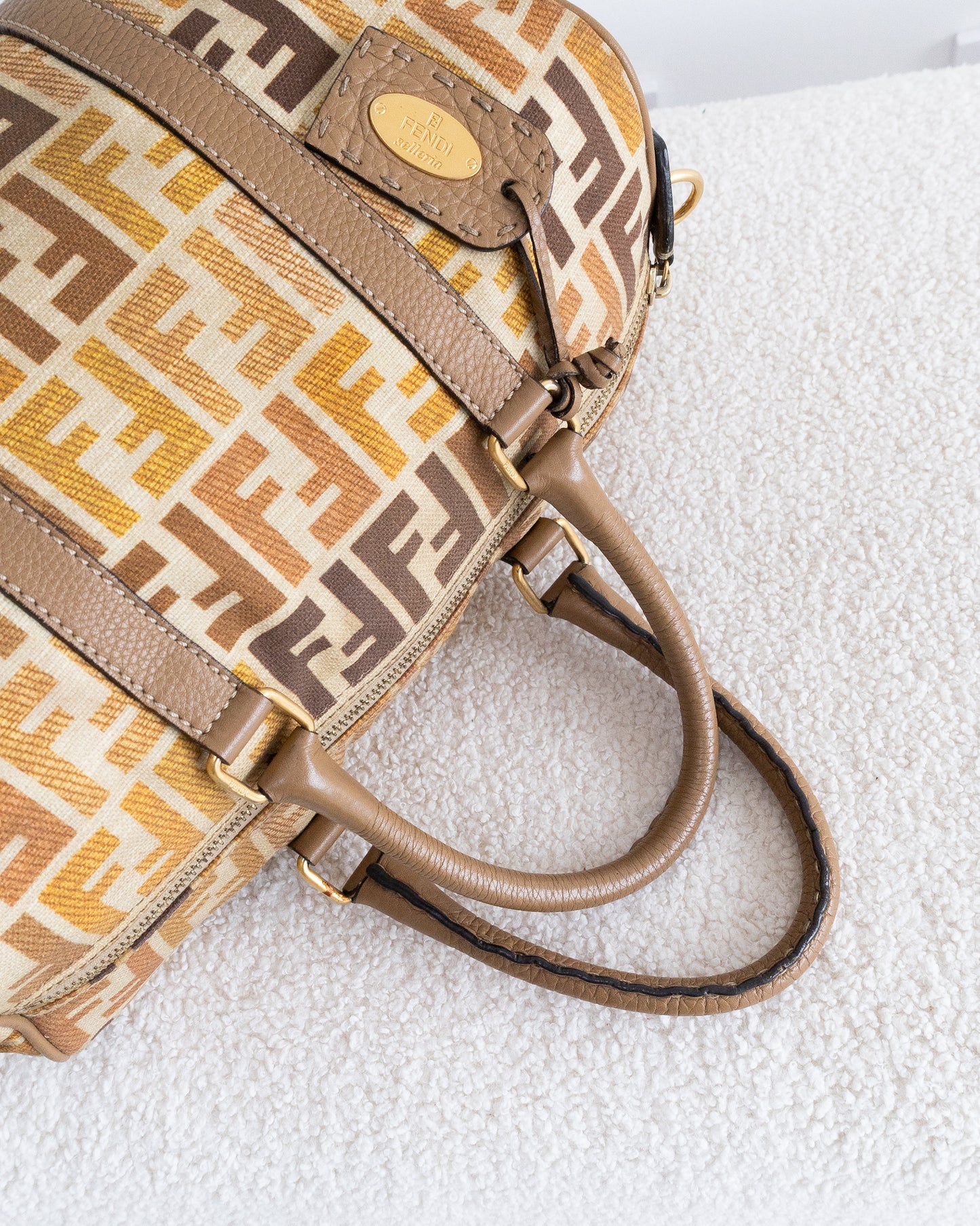 FENDI Zucca Selleria Bauletto