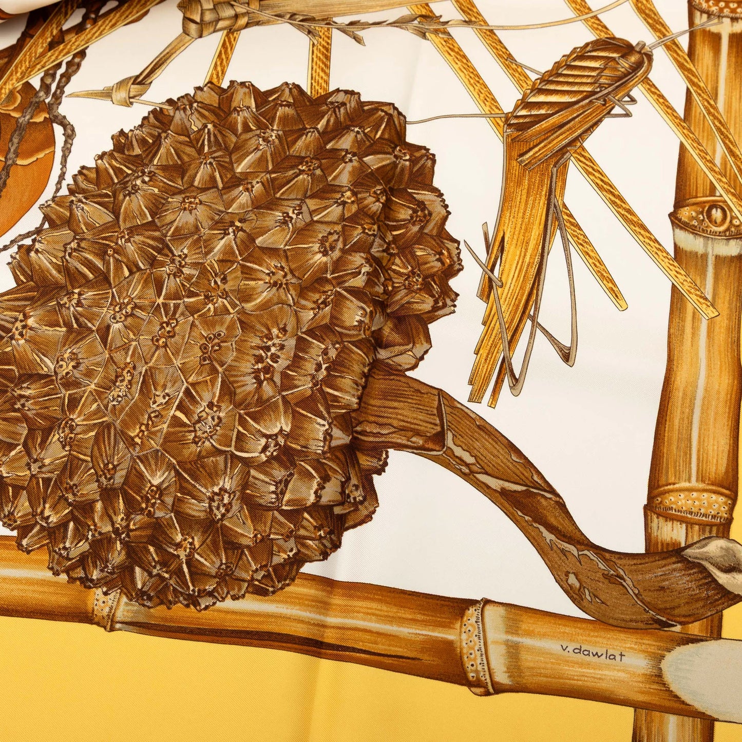 HERMÈS Nouvelle Caledonie Silk Scarf