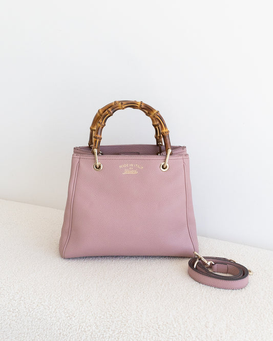 GUCCI Bamboo Shopper Small