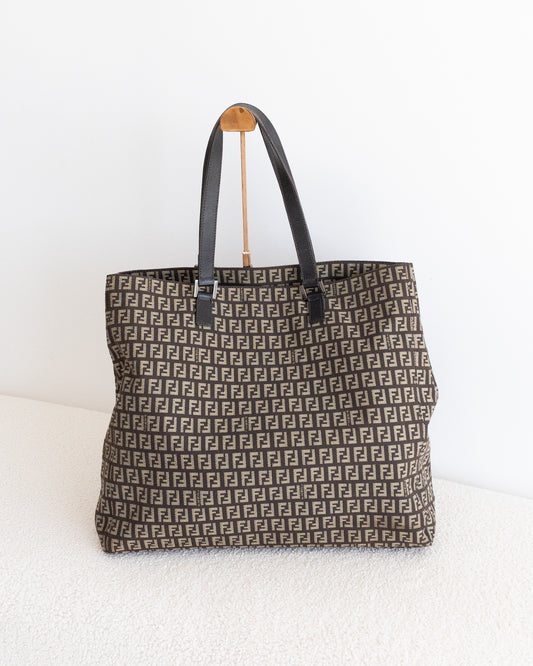 FENDI Zucchino Tote