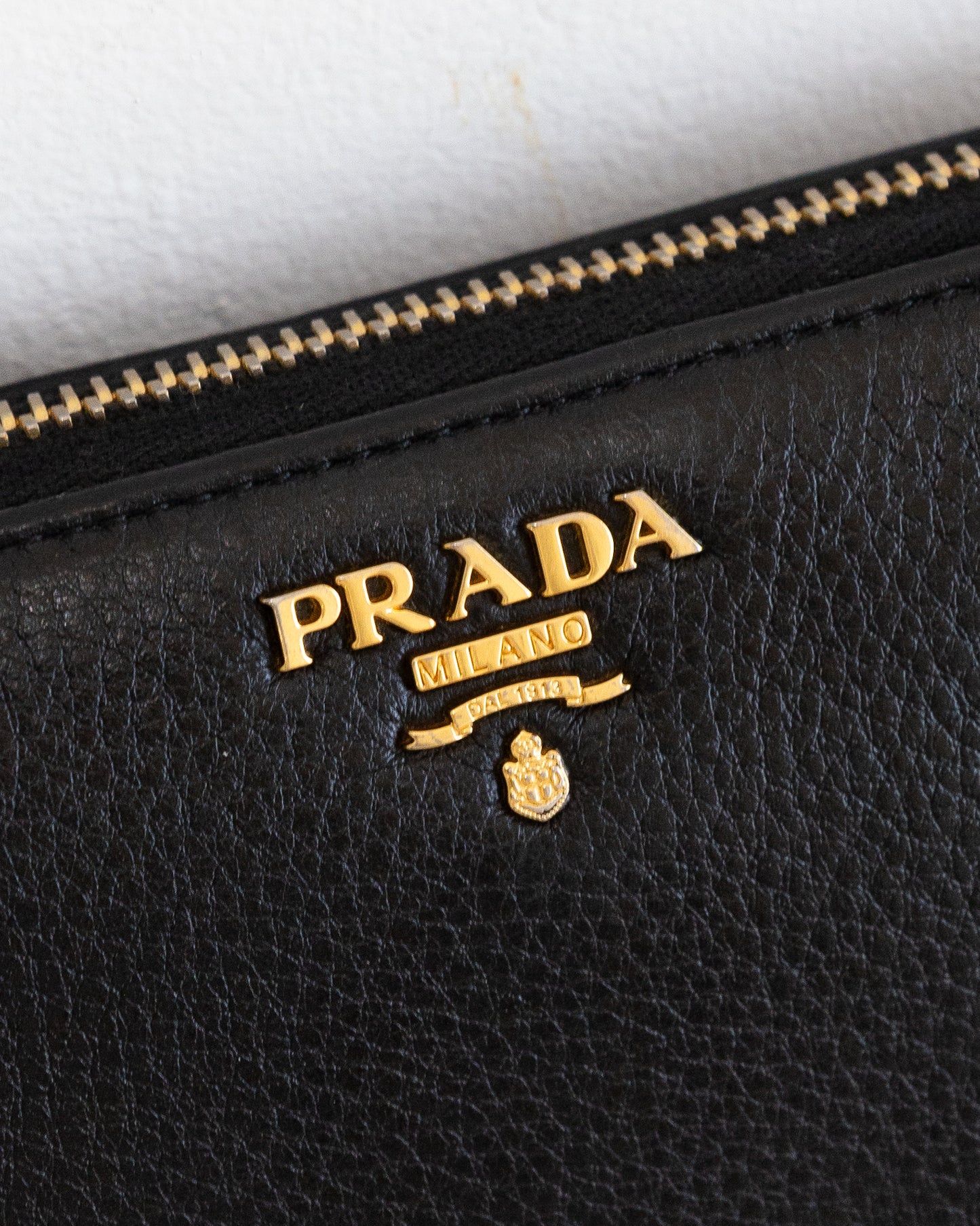 PRADA Long Zip Wallet