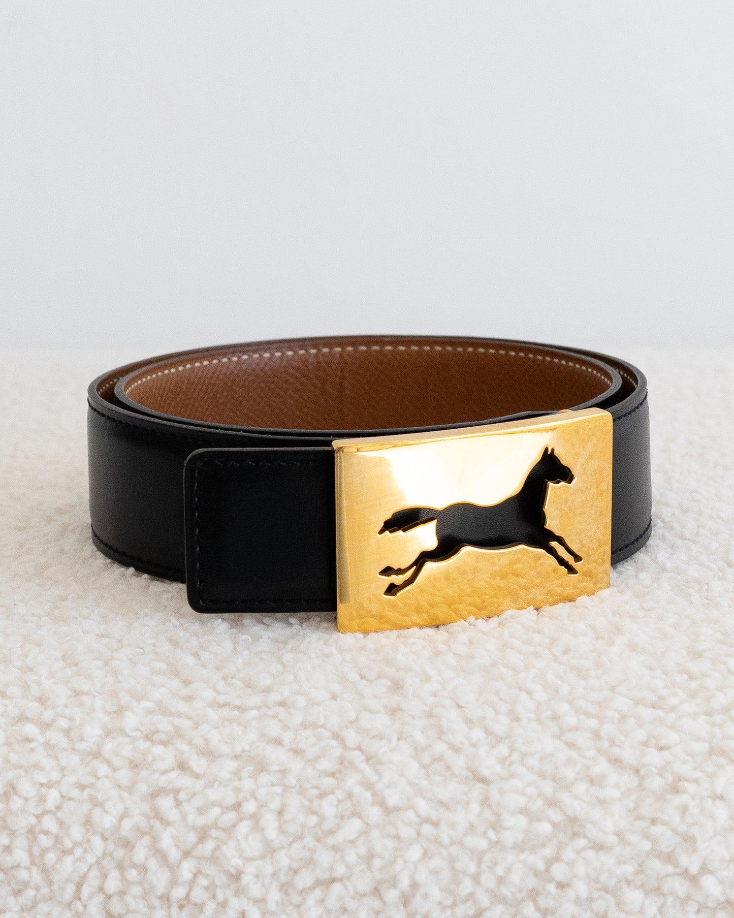 HERMÈS Horse Belt 65