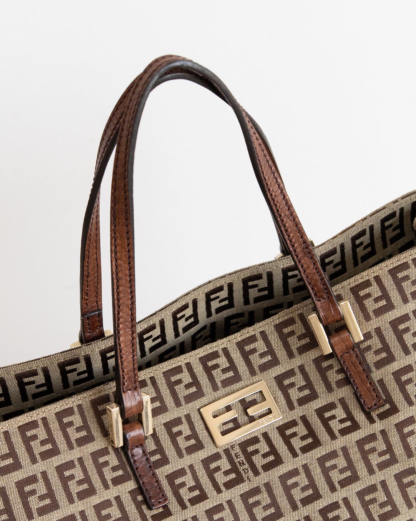 FENDI Zucchino Tote FF