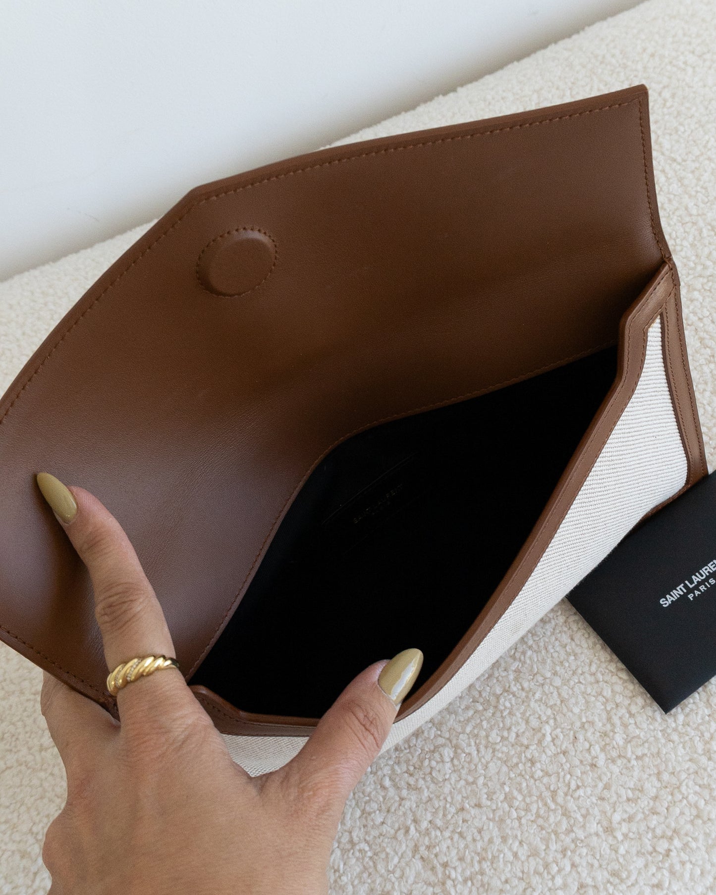 SAINT LAURENT Uptown clutch
