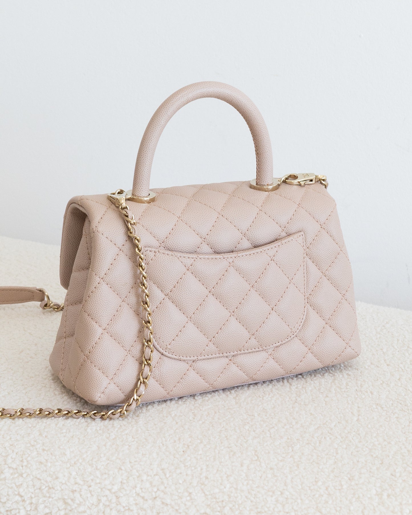 CHANEL Coco Top Handle Small