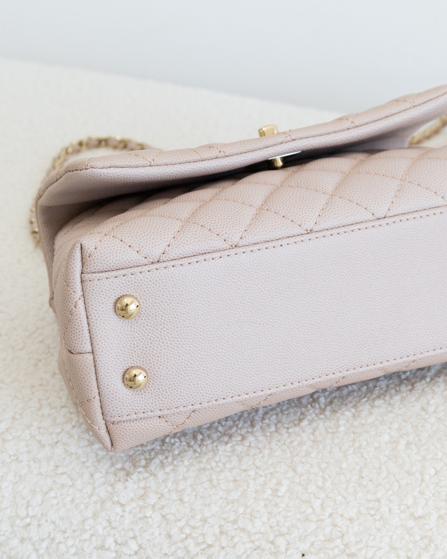 CHANEL Coco Top Handle Small