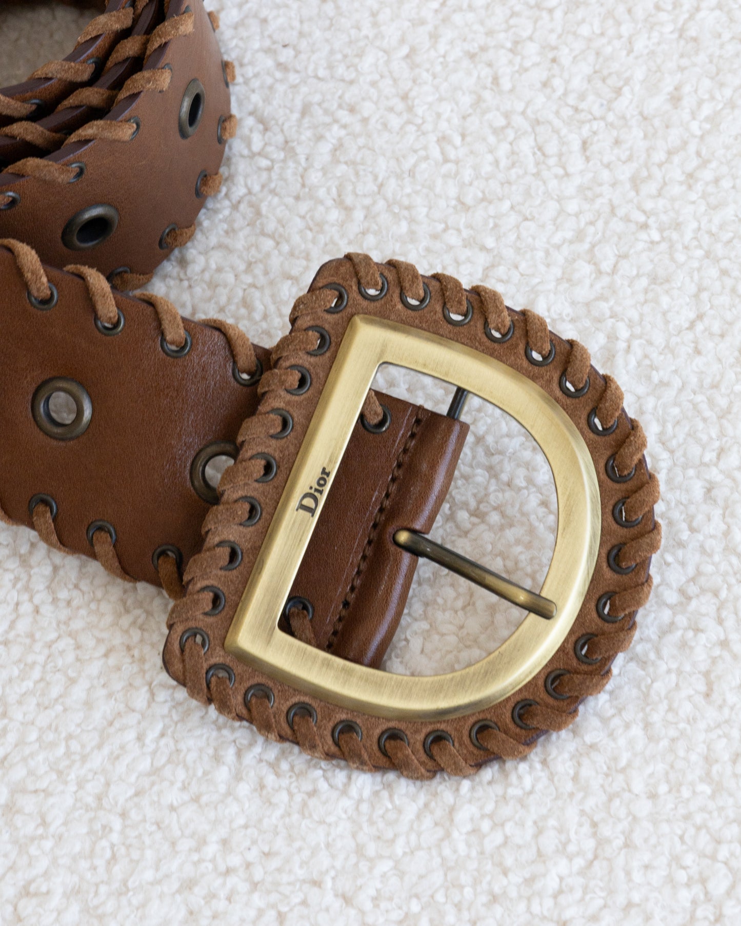 CHRISTIAN DIOR D Belt 85