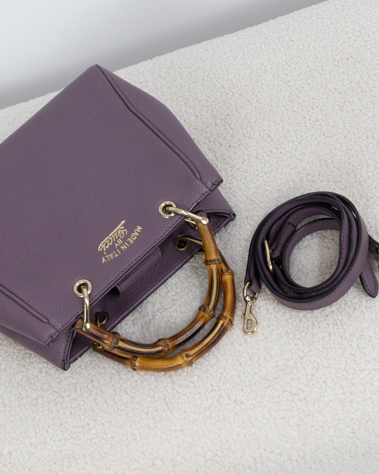 GUCCI Bamboo Mini Shopper