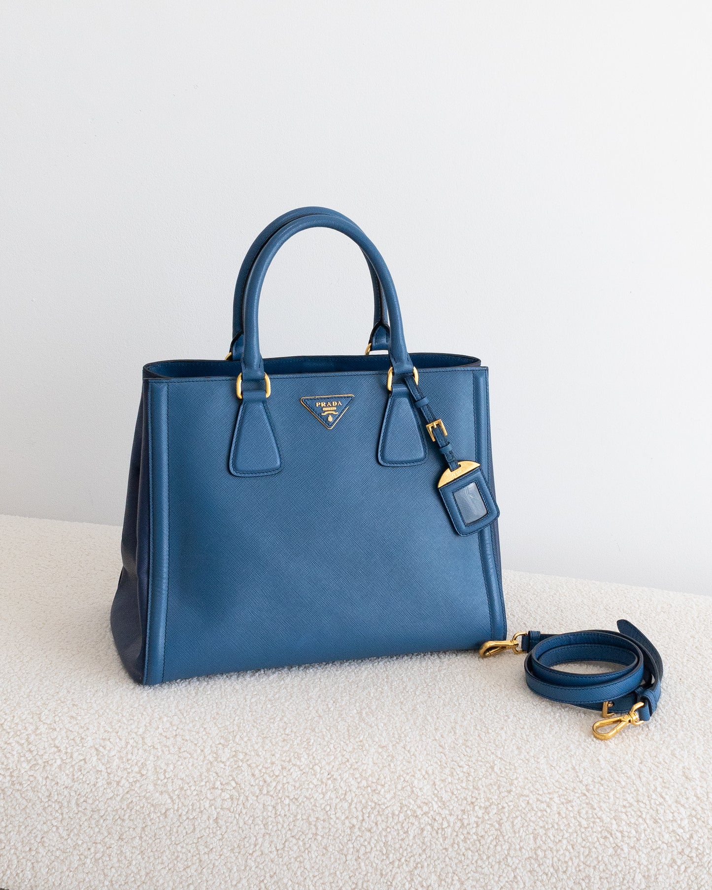 PRADA Bicolor Saffiano Lux