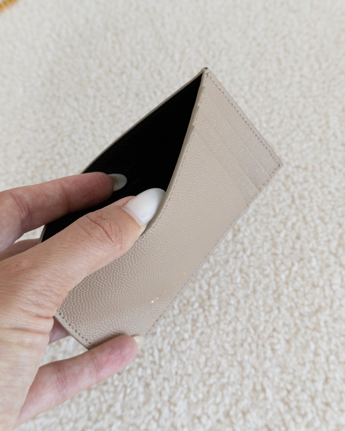 SAINT LAURENT Up Town Chain Wallet