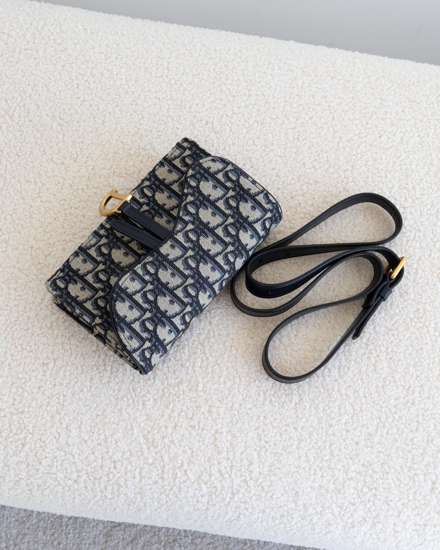 CHRISTIAN DIOR Saddle Belt Bag