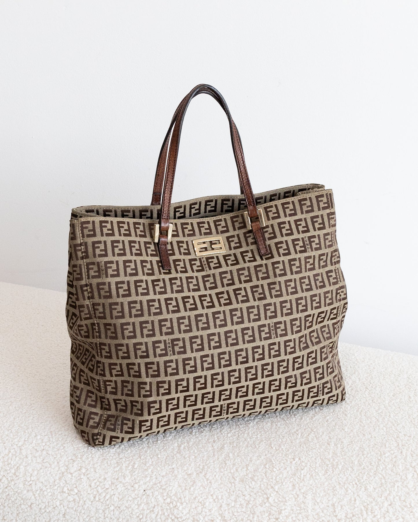 FENDI Zucchino Tote FF