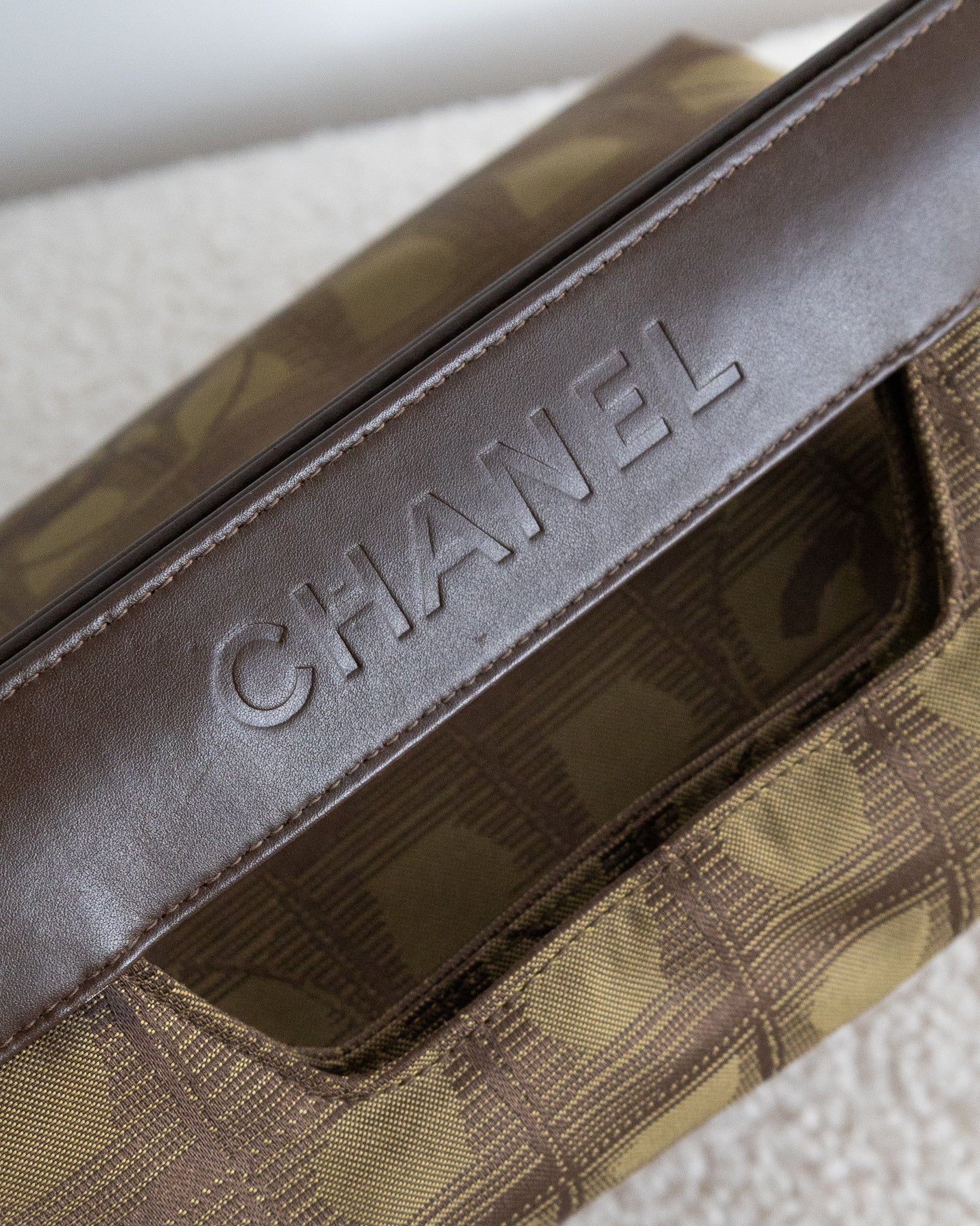 CHANEL Travel Line Folded Pouch
