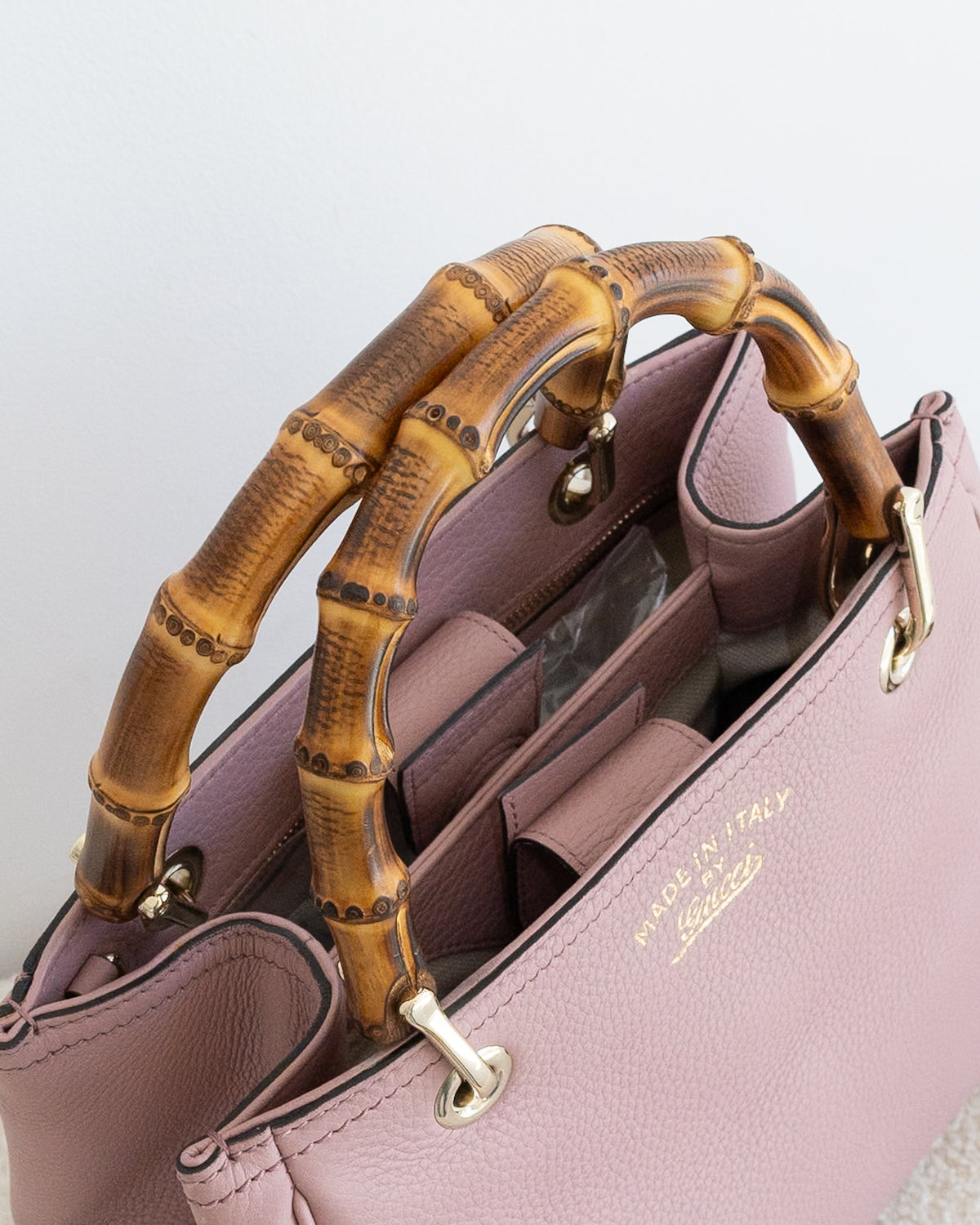 GUCCI Bamboo Shopper Small