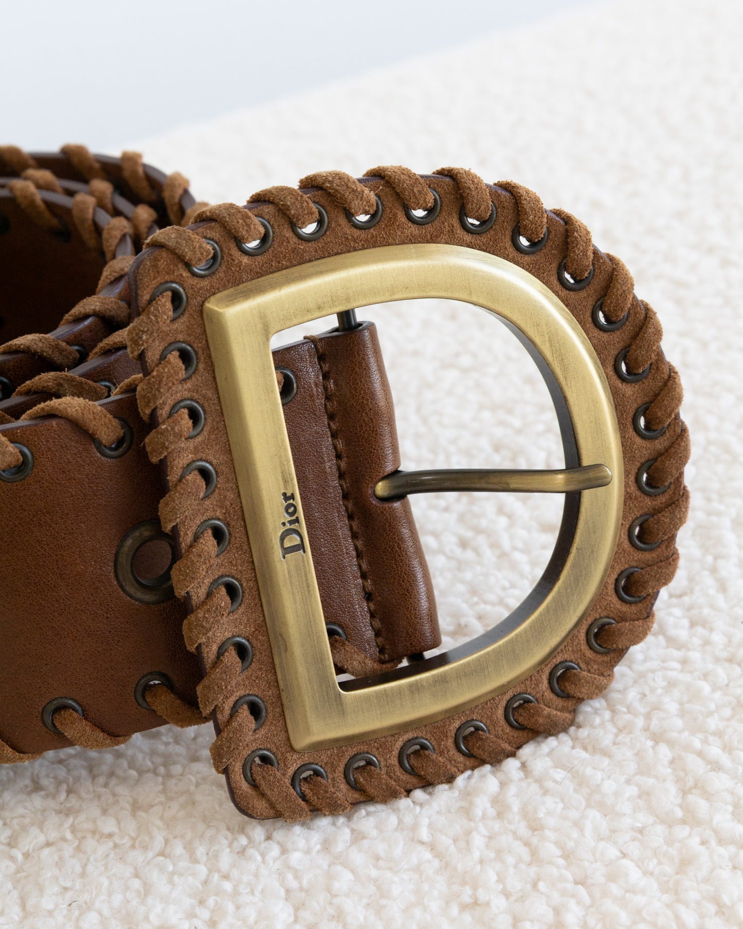 CHRISTIAN DIOR D Belt 85
