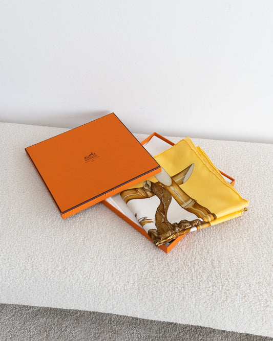 HERMÈS Nouvelle Caledonie Silk Scarf