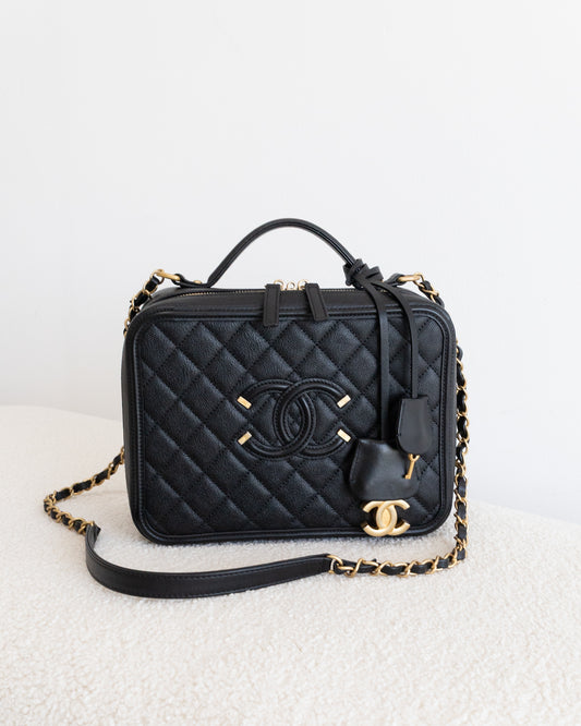 CHANEL Filigree Vanity Medium
