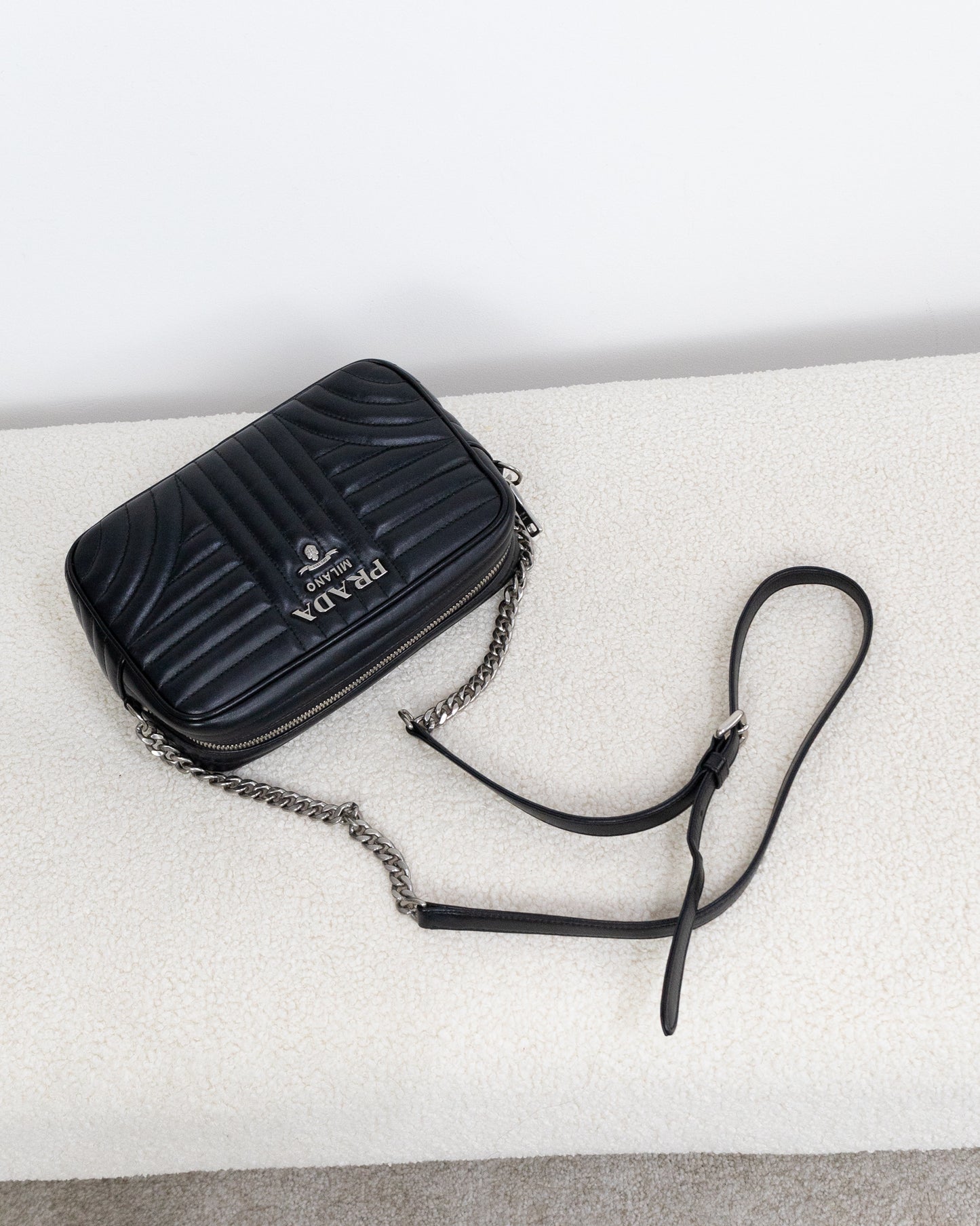 PRADA Diagramme Camera Bag