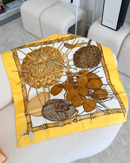 HERMÈS Nouvelle Caledonie Silk Scarf