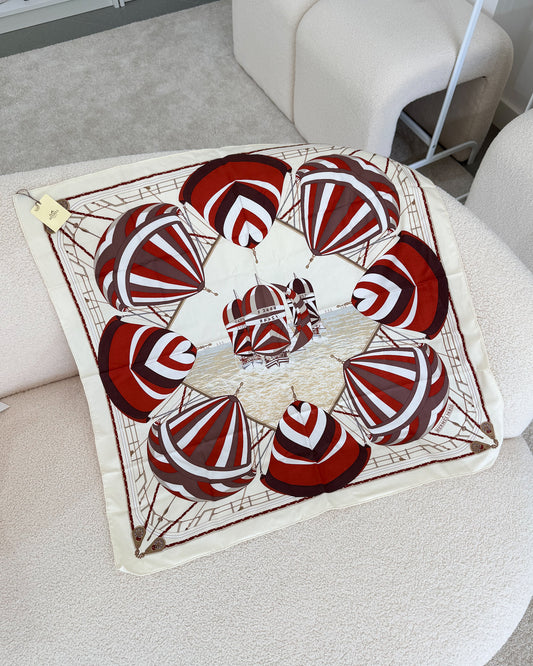 HERMÈS Spinnakers Silk Scarf
