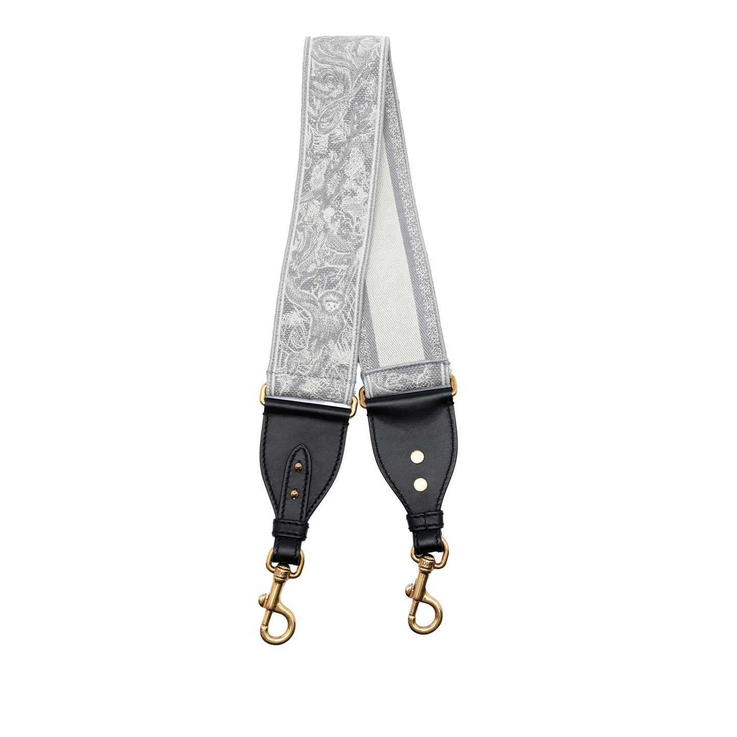 CHRISTIAN DIOR Embroidered Toile de Jouy Strap