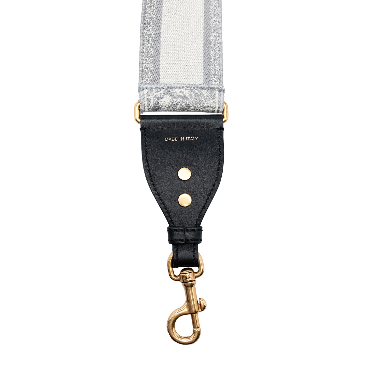 CHRISTIAN DIOR Embroidered Toile de Jouy Strap