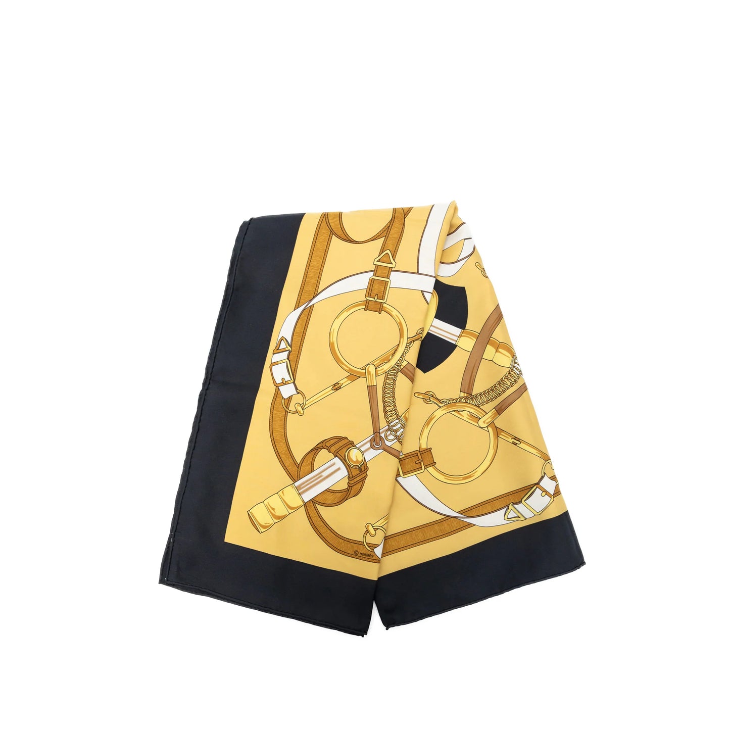 HERMÈS Eperon D'Or Silk 90