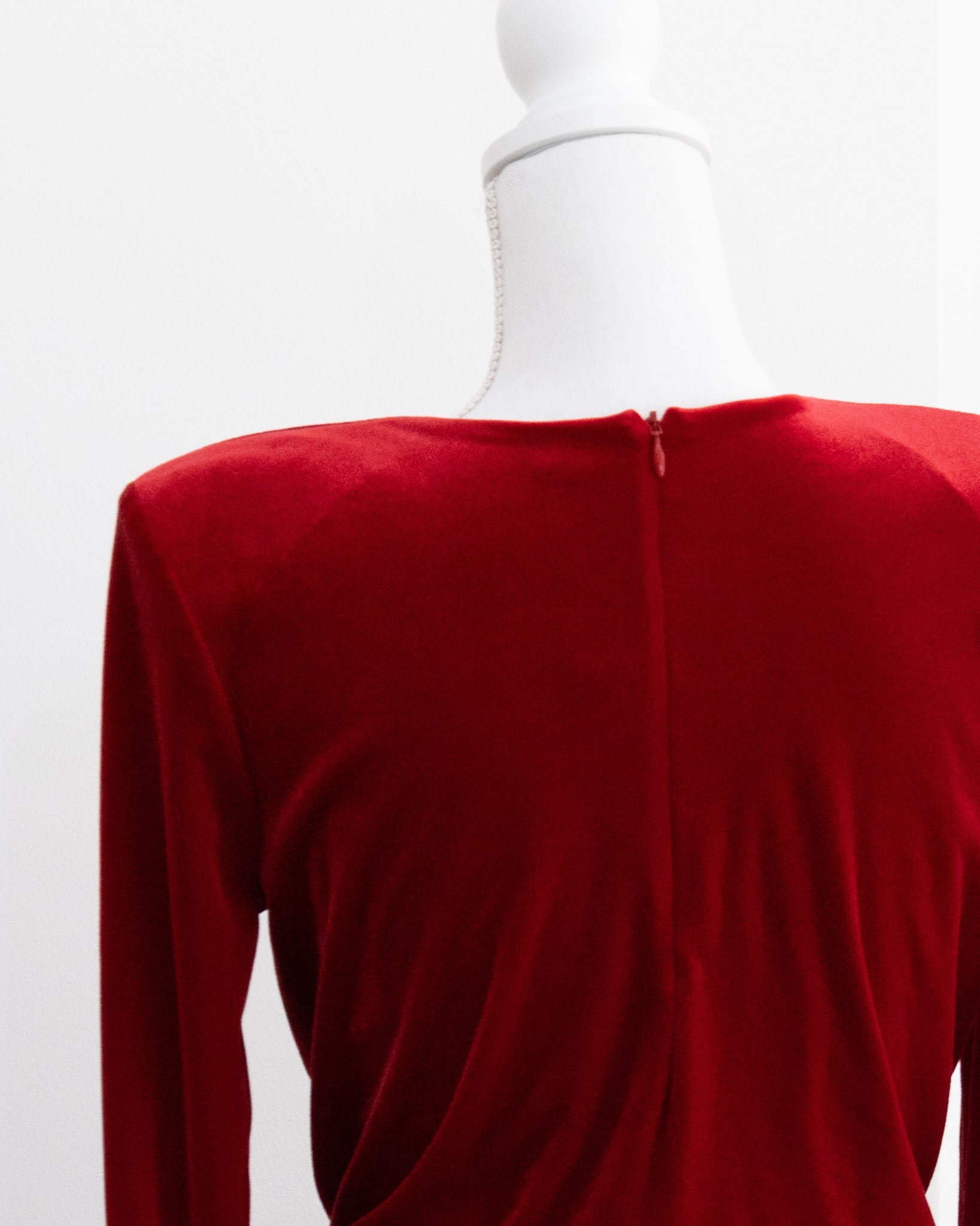 ALEXANDRE VAUTHIER Velvet Dress - THE VOG CLOSET