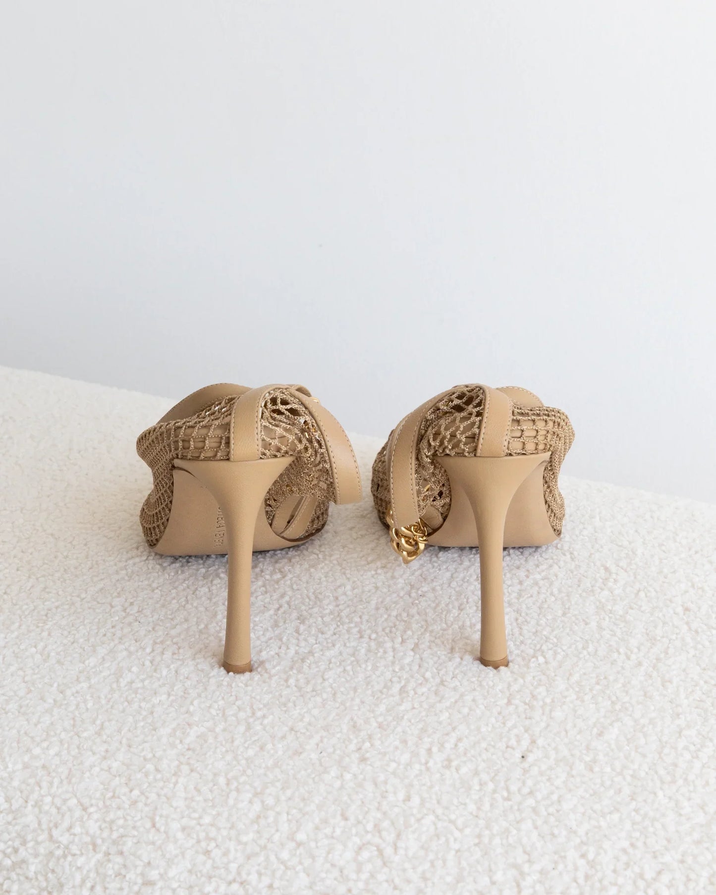 BOTTEGA VENETA Stretch Sandals 38 - THE VOG CLOSET