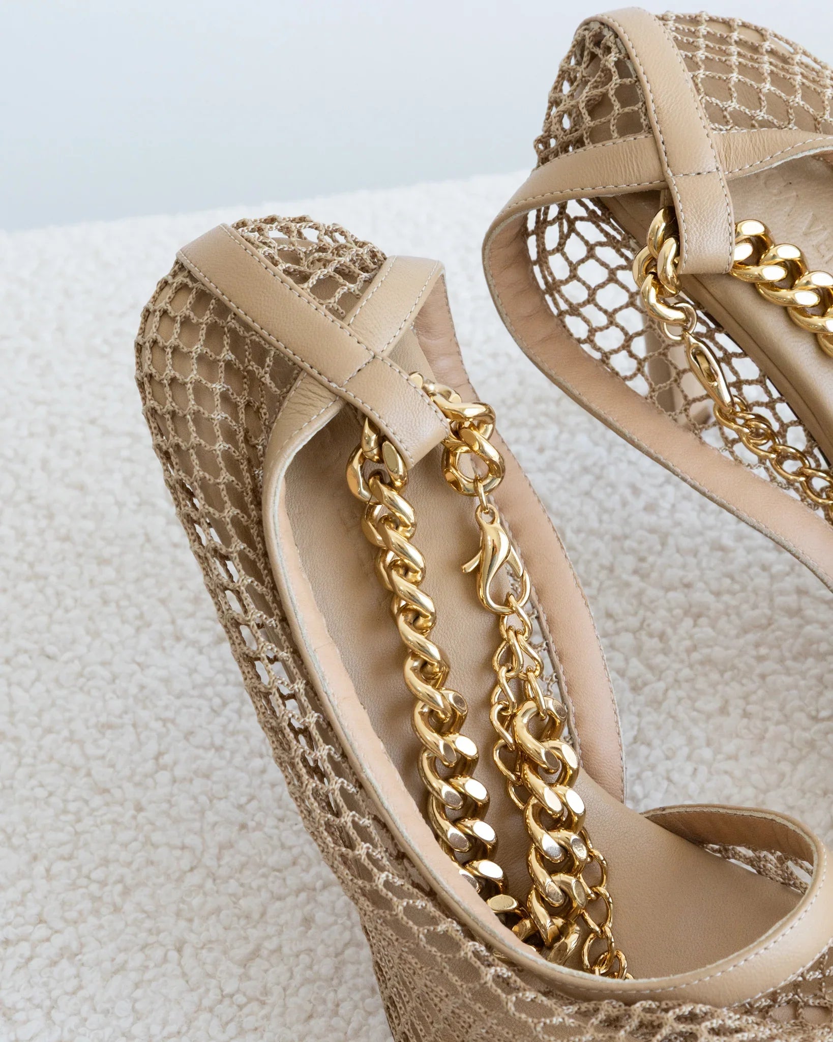 BOTTEGA VENETA Stretch Sandals 38 - THE VOG CLOSET