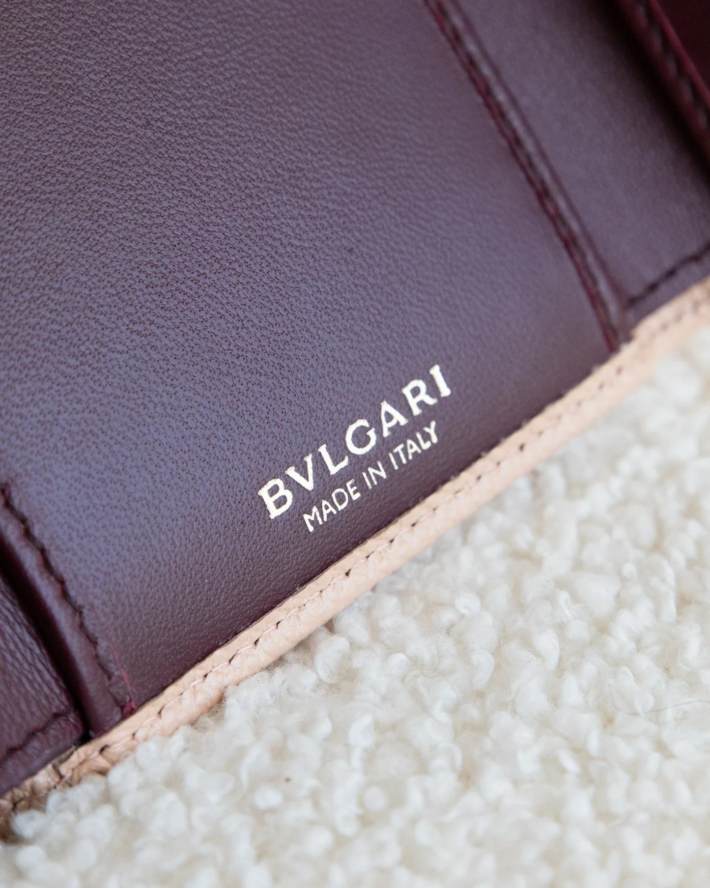 BVLGARI Clip Wallet - THE VOG CLOSET