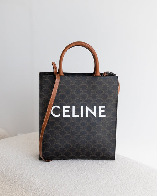 CELINE Vertical Cabas - THE VOG CLOSET
