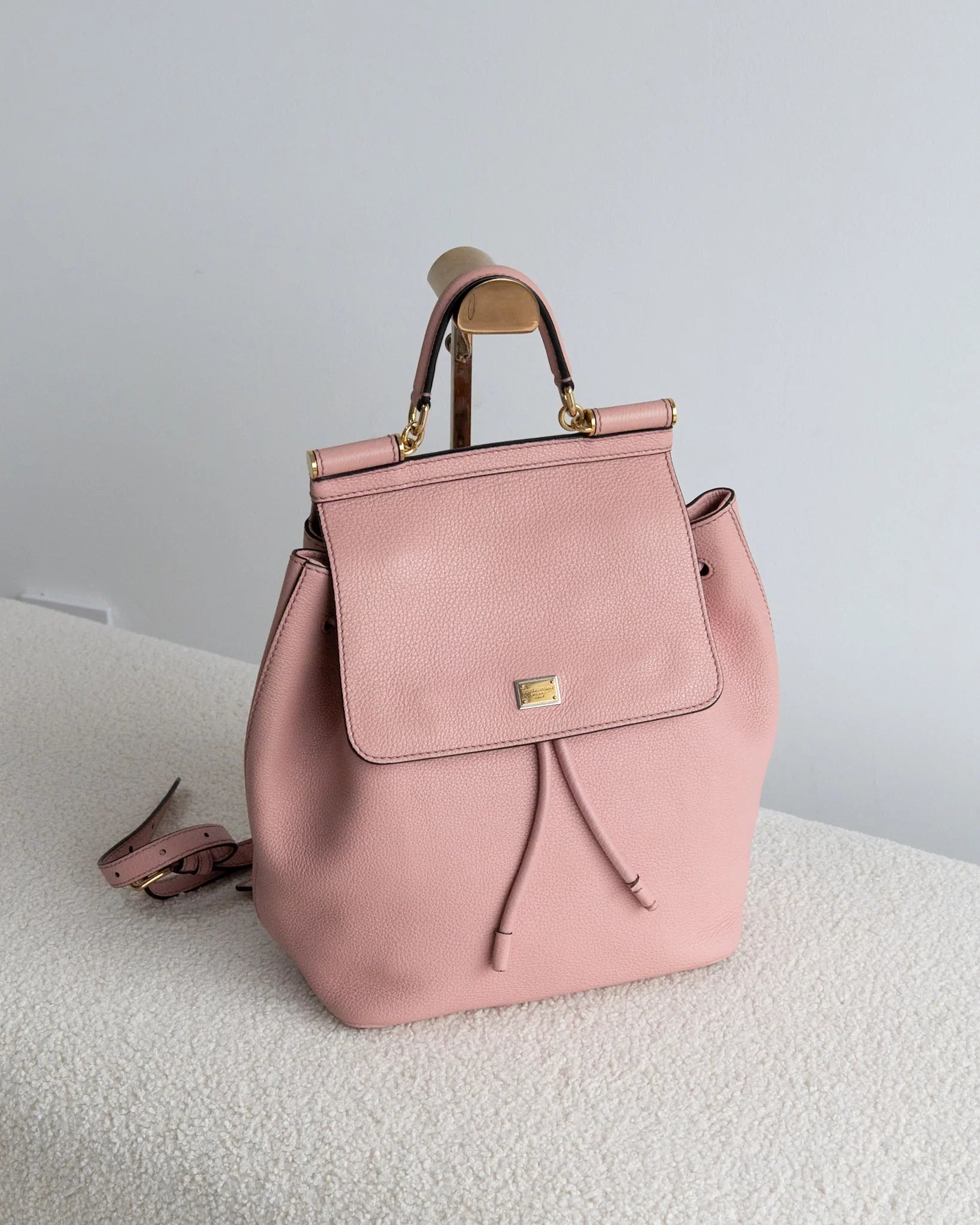 DOLCE GABBANA Sicily Backpack - THE VOG CLOSET