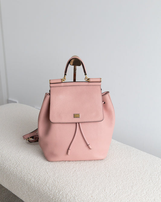 DOLCE GABBANA Sicily Backpack - THE VOG CLOSET