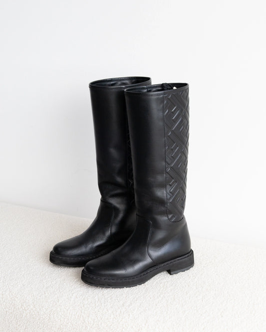 FENDI FF Boots 35 - THE VOG CLOSET