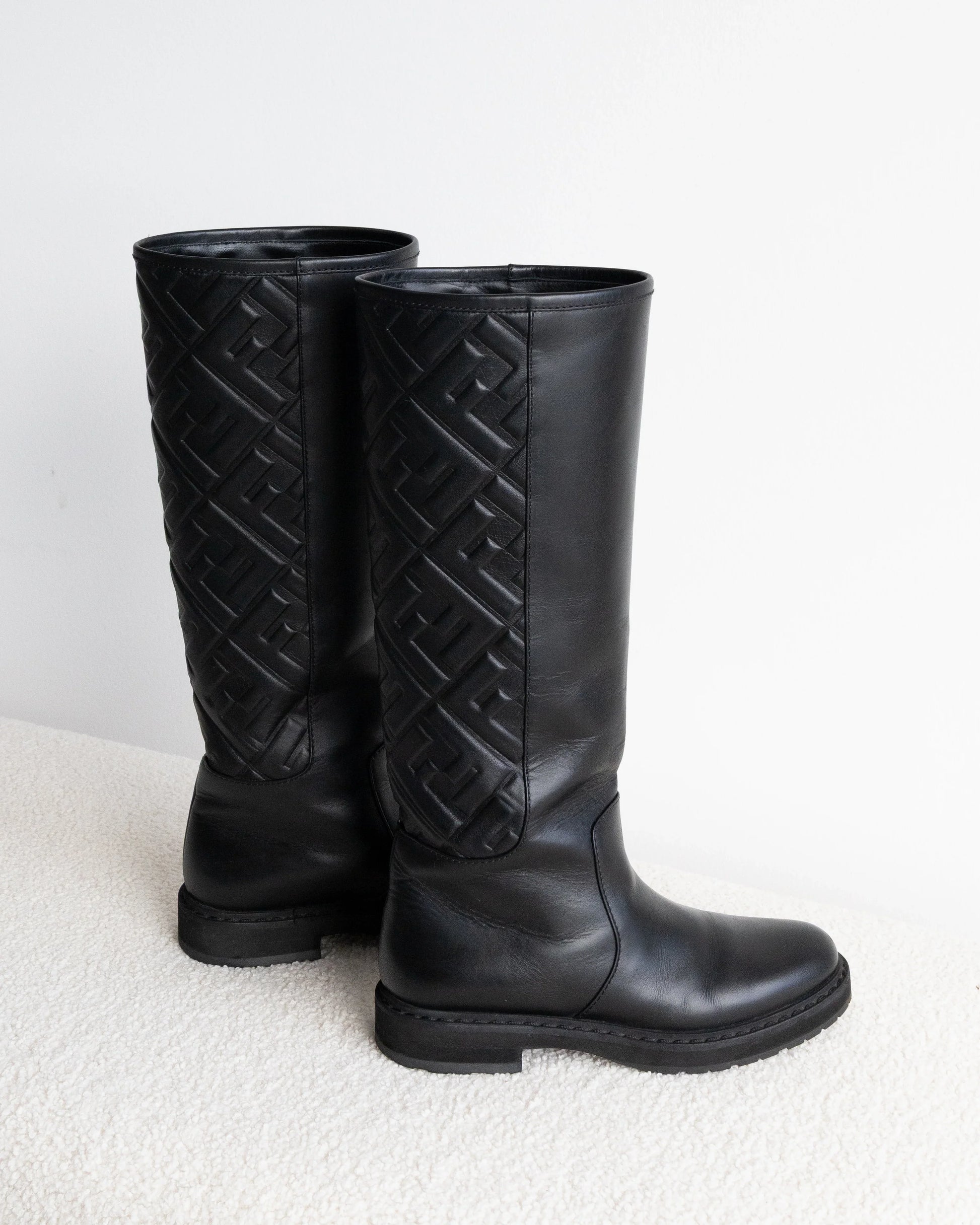 FENDI FF Boots 35 - THE VOG CLOSET