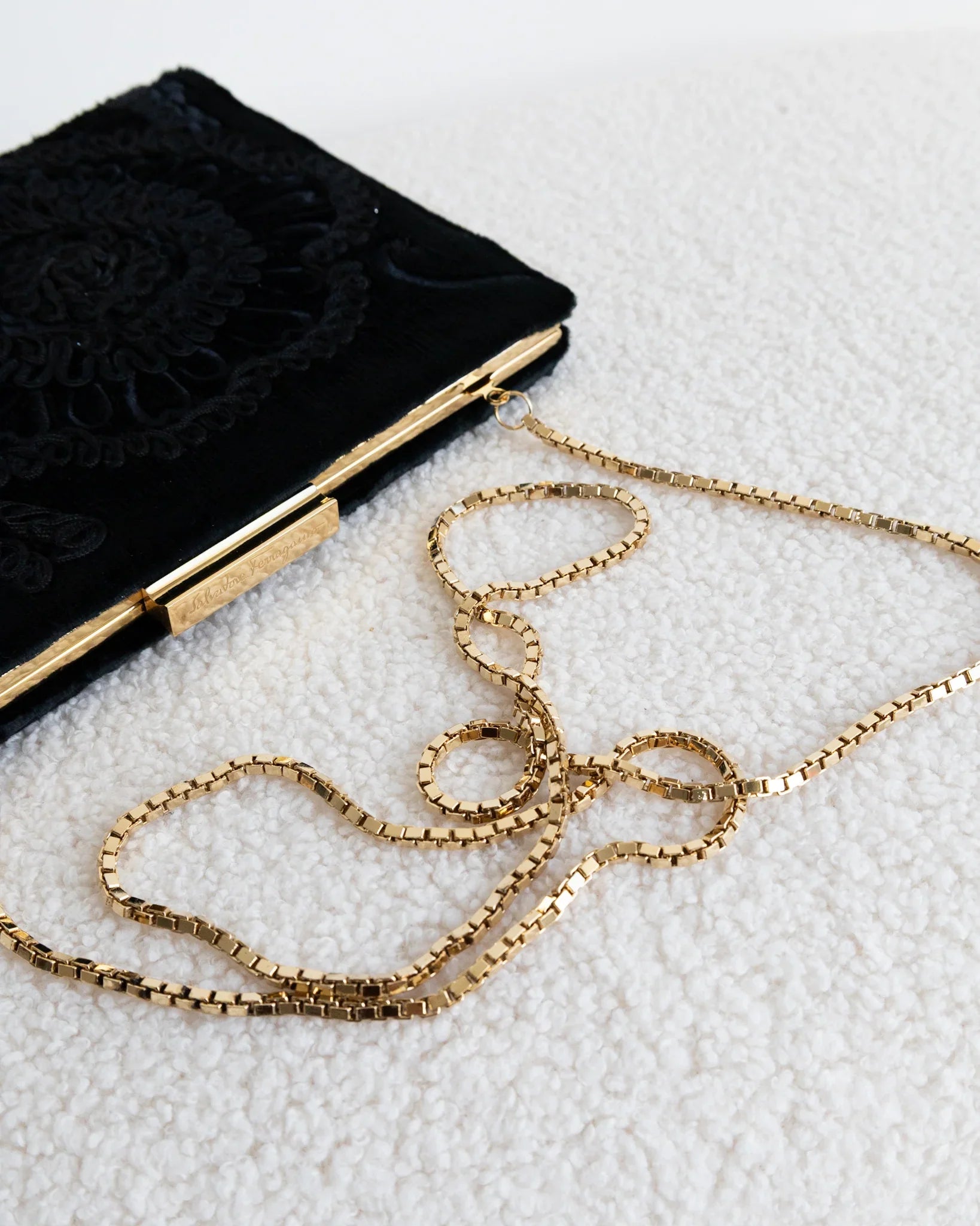 FERRAGAMO Pochette - THE VOG CLOSET