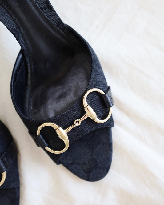 GUCCI Peep Toe 39,5 - THE VOG CLOSET