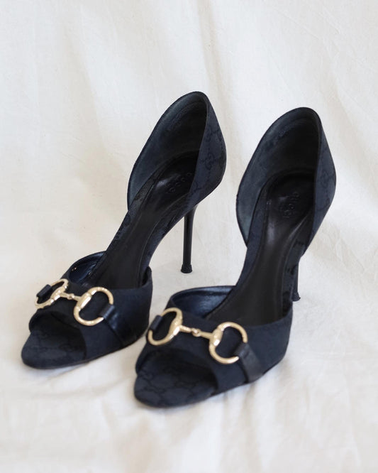 GUCCI Peep Toe 39,5 - THE VOG CLOSET