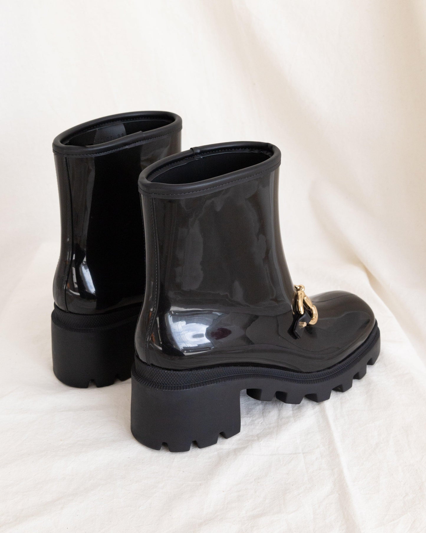 GUCCI Rain Boots 38 - THE VOG CLOSET