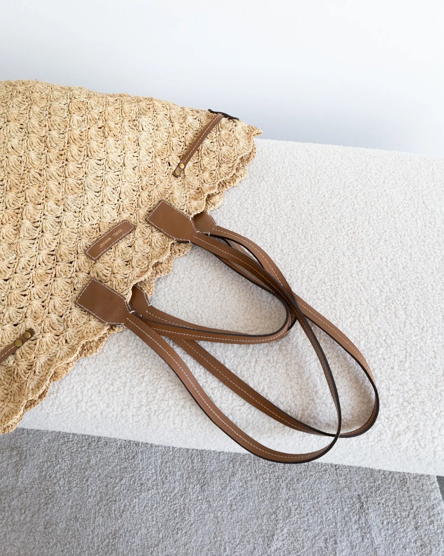 ISABEL MARANT Raffia Tote - THE VOG CLOSET