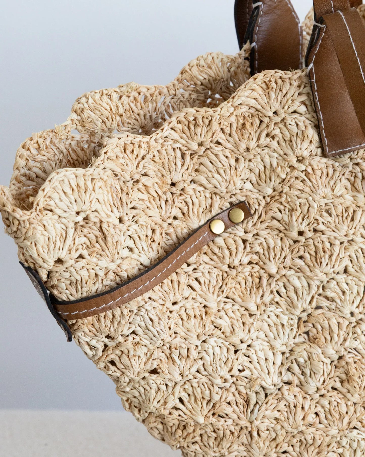 ISABEL MARANT Raffia Tote - THE VOG CLOSET