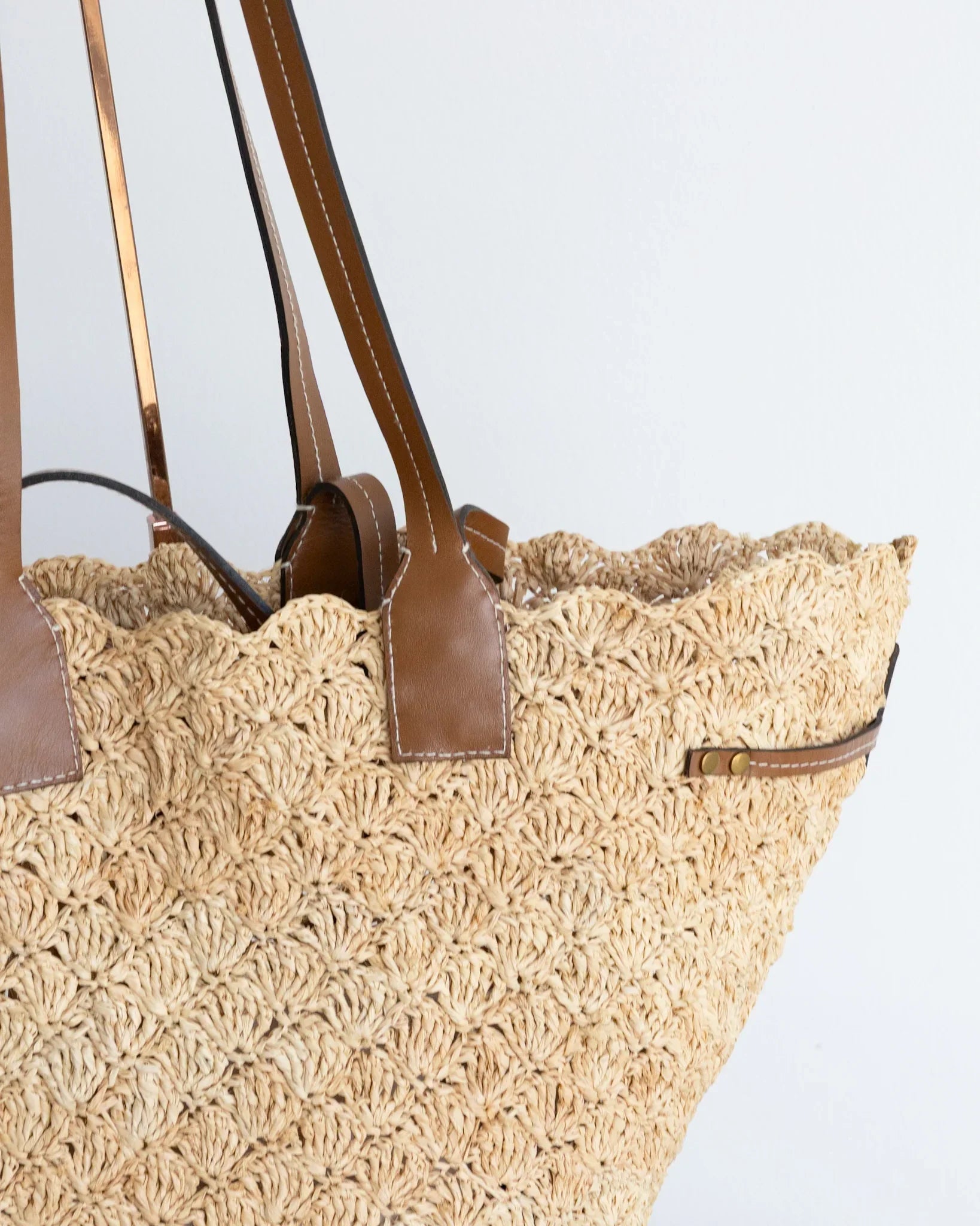 ISABEL MARANT Raffia Tote - THE VOG CLOSET